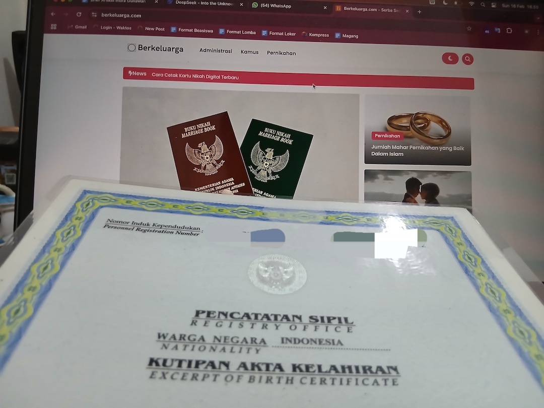 Cara Membuat Akta Kelahiran Di Cimahi